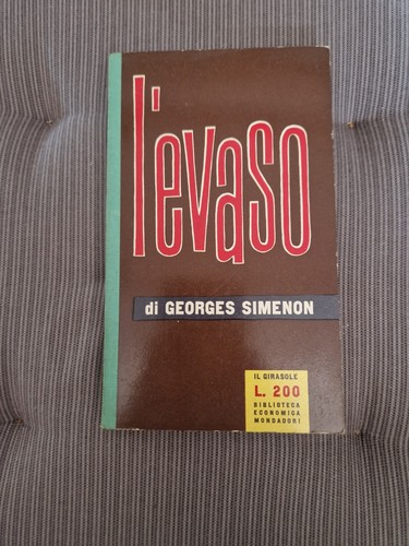 Evaso georges simenon 1ed - l'evaso,
