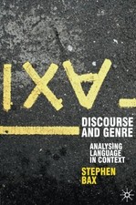 Discourse and Genre: Analysing