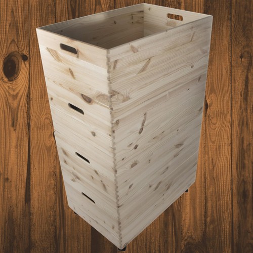 Cassa contenitore impilabile - , 4