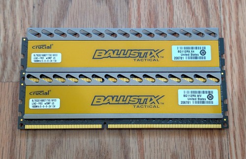 Crucial ballistix tactical - ballistix, 16