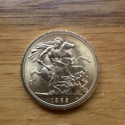 1965 sterlina elisabetta ii - sterlina,
