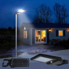 Lampione stradale a energia solare lampioncino Led giardino per esterno faro led