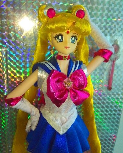 Sailor moon doll art piece - art,