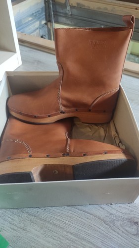 Stivali scarpe lavoro cuoio - scarpe, da
