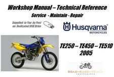 Husqvarna TE250 TE 250 Manuale