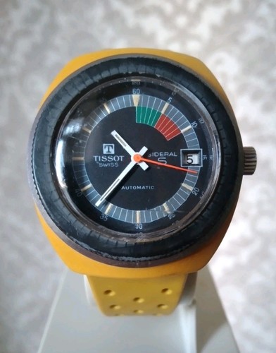 60s tissot sideral - sideral, diver