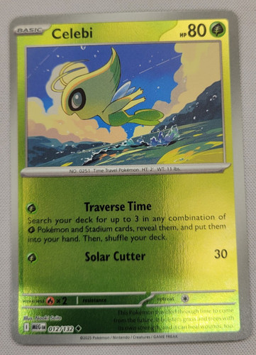 Celebi 012 132 - 012/132, pokemon