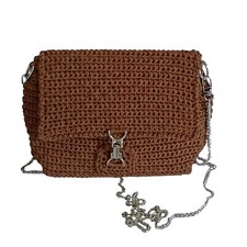 Borsa Donna Uncinetto Moka