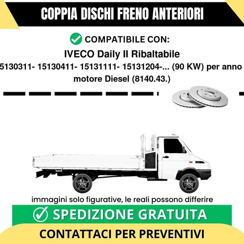 Coppia dischi freno anteriori - coppia,