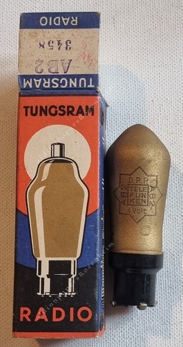 Tubo radio storico - storico, tungsram