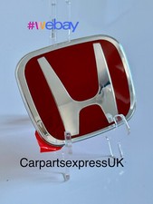 ORIGINALE HONDA CIVIC TYPE-R EP3 GRIGLIA ANTERIORE ROSSA BADGE H 75700-S5T-E11 2001-2006