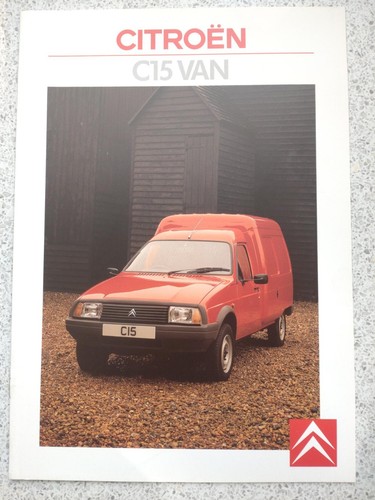 Brochure citroen c15e - citroen,