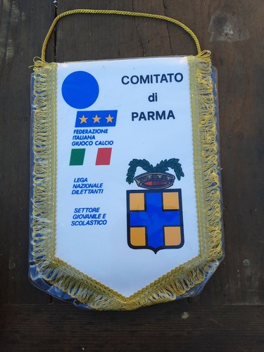 Gagliardetto figc parma calcio - gagliardetto,