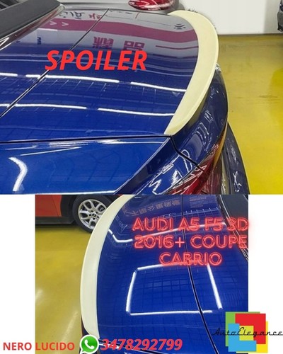 Spoiler nero lucido - lucido, per