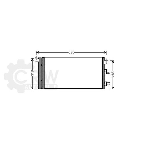 Condensatore climatizzatore - condensatore,