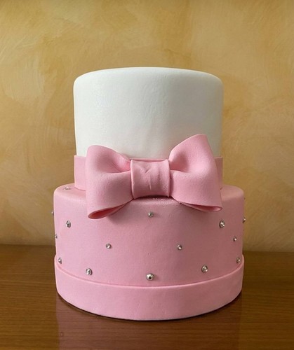 Torta scenografica rosa - torta,