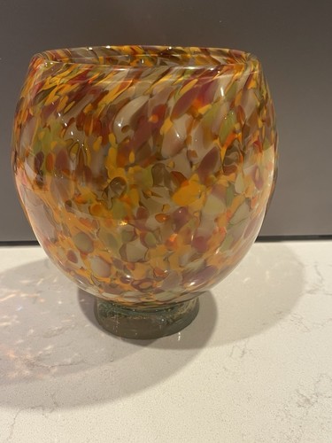 Vaso vetro artistico - vaso, in