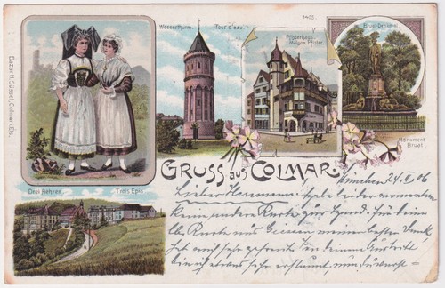 Lithografia originale gruss - lithografia,