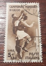 Regno 1934 Mondiali  lire 5 +