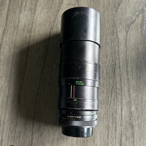 Canon macro 200mm - f=200mm, f/4