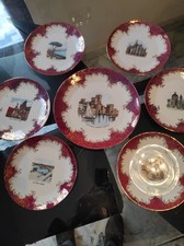 SET DI 7 PIATTI DECORATIVI IN