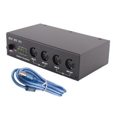 MIDI Box Strumenti Musicali Interfaccia MIDI USB Merge Thru Box 64 Canali M6476