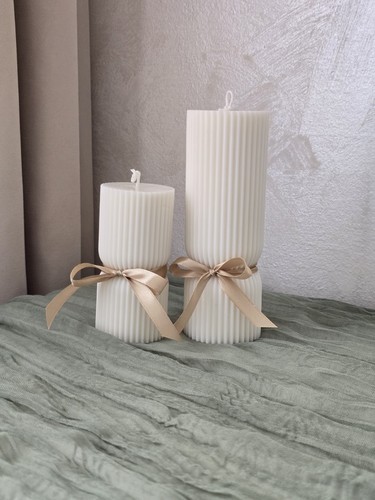 Set candele pilastro - set, 2