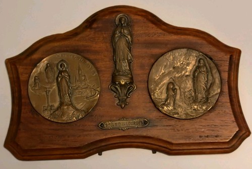 Targa medaglia epoca - e, d'epoca