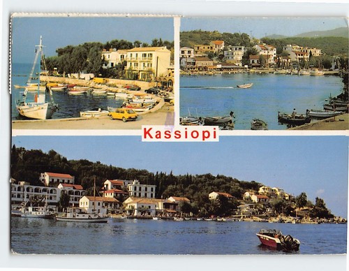 Cartolina veduta del villaggio - cartolina,