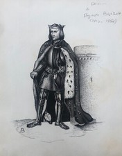 Disegno antico con inchiostro