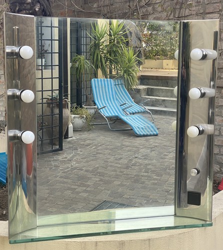 Specchio bagno con lampade - da,