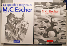 M.C. ESCHER 2 Vol.  "LO SPECCHIO MAGICO + GRAFICA E DISEGNI" Bruno Ernes Taschen
