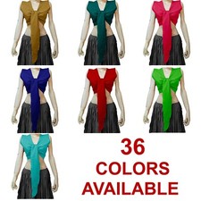Top cravatta volant corto avvolgente pelle choli blusa cotone danza del ventre zingara 36 colori