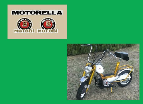 Motobi motorella adesivi - motobi,