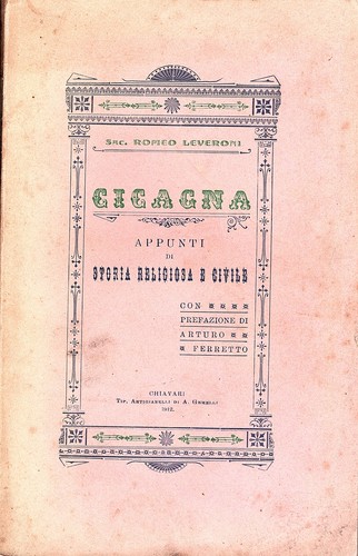Cicagna appunti storia - cicagna., di