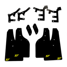 Ford Fiesta Mk7 7.5 ST180 Parafanghi Nero Giallo S. Logo 4mm PVC Rally