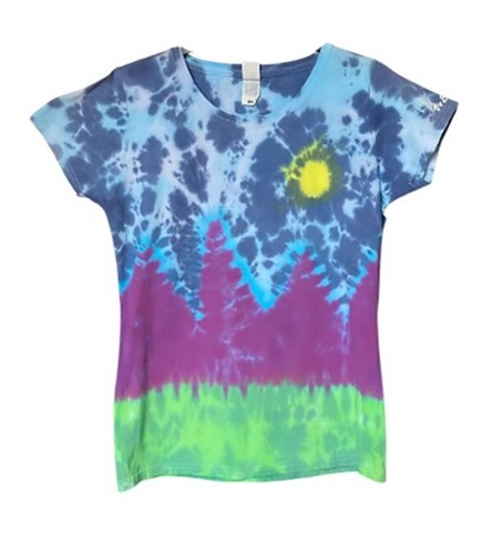 Shirt mountain camper tie - t-shirt,