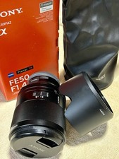 SONY FE 50mm f/1.4 ZA Zeiss Planar nuovo mai usato