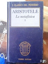 ARISTOTELE la metafisica vol 1
