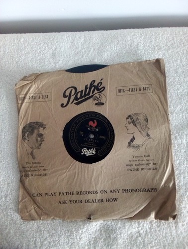Antico fonografo pathe disco - antico,