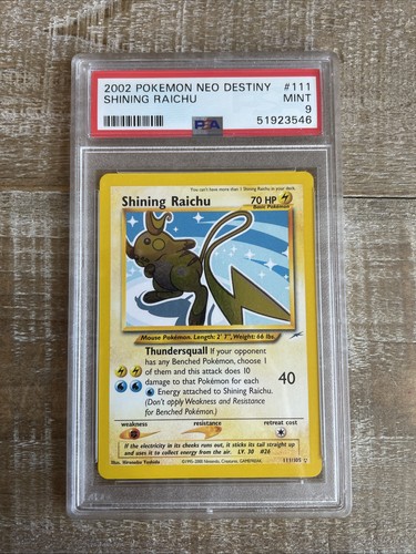 Pokémon tcg shining raichu - pokémon,