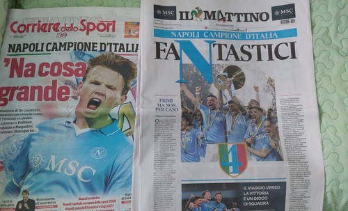 Giornali scudetto napoli - 4,