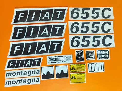 Adesivi decalcomanie fiat 655 - fiat,
