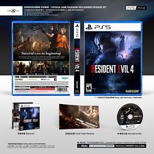 PS5 RESIDENT EVIL 4 REMAKE|Custodia di ricambio|Cover|Slipcover|NO GIOCO|SIGILLATO