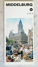 1992 MIDDELBURG ZELANDA PICCOLA GUIDA E PIANTA in FRANCESE INGLESE TEDESCO