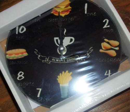 Orologio vetro con - in,