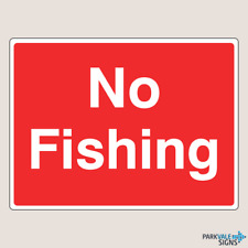 Insegna No Pesca - Sicurezza Fattoria