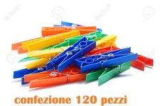 x Set 120 Pezzi Mollette Pinze