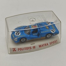 MATRA SPORT 630 POLITOYS M 595 1/43 MODELLINO MACCHINA