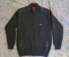 Paul & Shark maglione cardigan double face con maniche staccabili taglia L